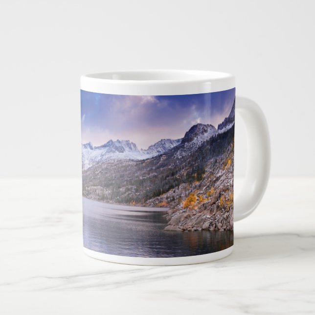Sierra Nevada Mountains, Autumn, CA Large Coffee Mug (Front Right)