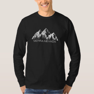 Sierra Nevada Mountains Cool Sierra Nevada Souveni T-Shirt