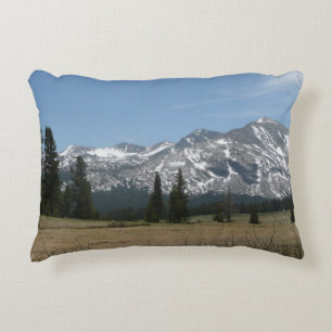 Sierra Nevada Mountains I from Yosemite Decorative Cushion