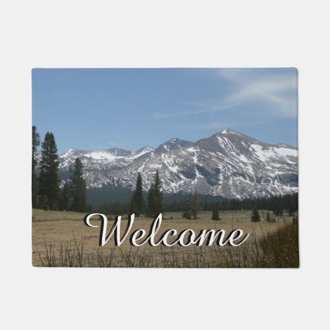 Sierra Nevada Mountains I from Yosemite Doormat (Front)