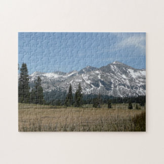 Sierra Nevada Mountains I from Yosemite Jigsaw Puzzle