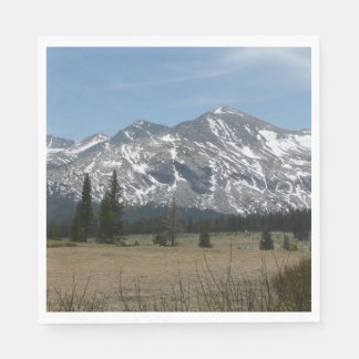 Sierra Nevada Mountains I from Yosemite Napkin