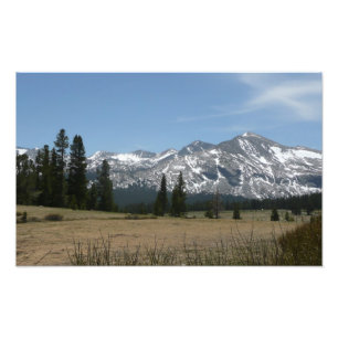 Sierra Nevada Mountains I from Yosemite Photo Print