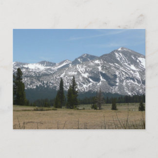Sierra Nevada Mountains I from Yosemite Postcard