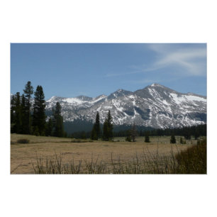Sierra Nevada Mountains I from Yosemite Poster
