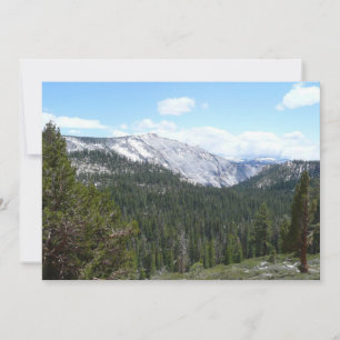 Sierra Nevada Mountains II from Yosemite Card