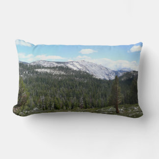 Sierra Nevada Mountains II from Yosemite Lumbar Cushion