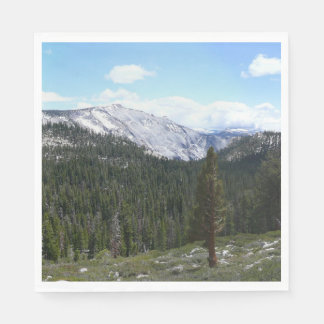 Sierra Nevada Mountains II from Yosemite Napkin