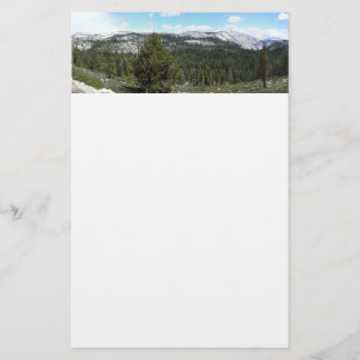 Sierra Nevada Mountains II from Yosemite Stationery
