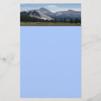 Sierra Nevada Mountains III Yosemite National Park Stationery