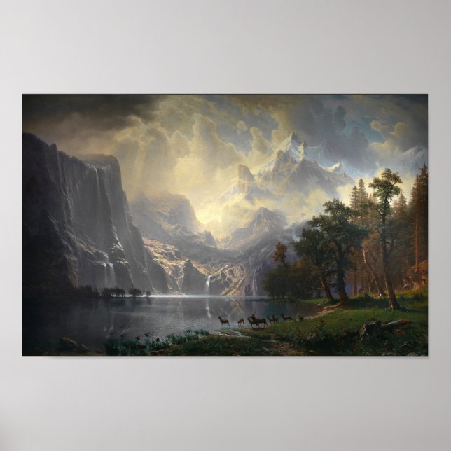  Sierra Nevada Mountains Poster (Front)
