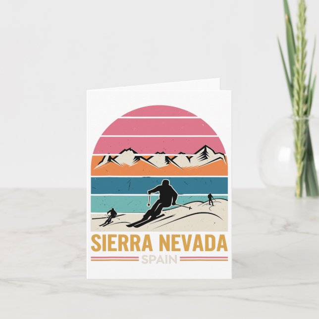 Sierra Nevada Spain  Card (Front)