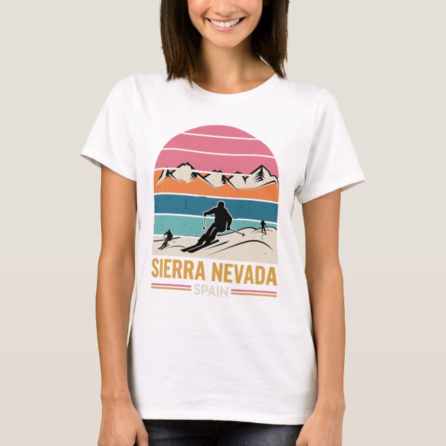 Sierra Nevada Spain  T-Shirt (Front)