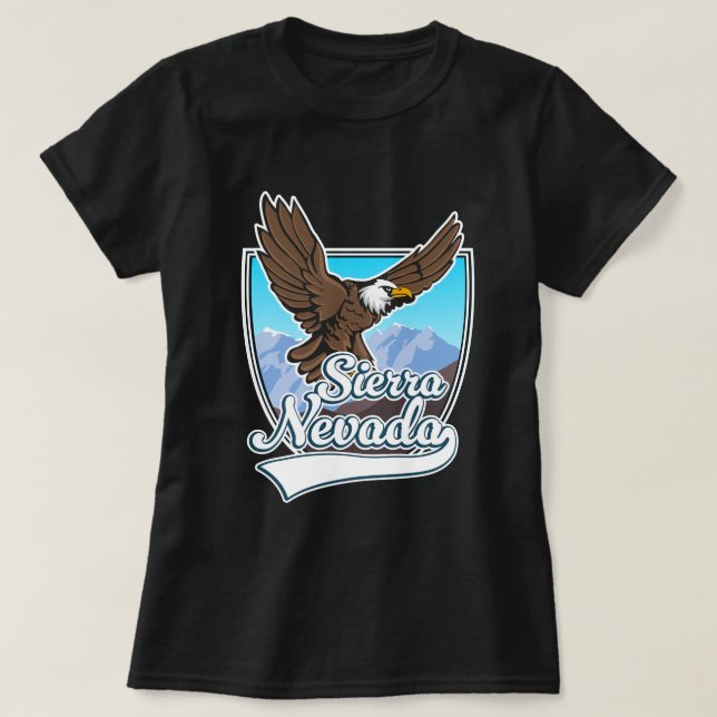 Sierra Nevada USA logo T-Shirt (Design Front)