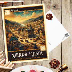 Sierra Vista, Arizona Vintage Postcard