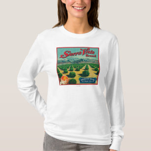 Sierra Vista Brand Citrus Crate Label T-Shirt