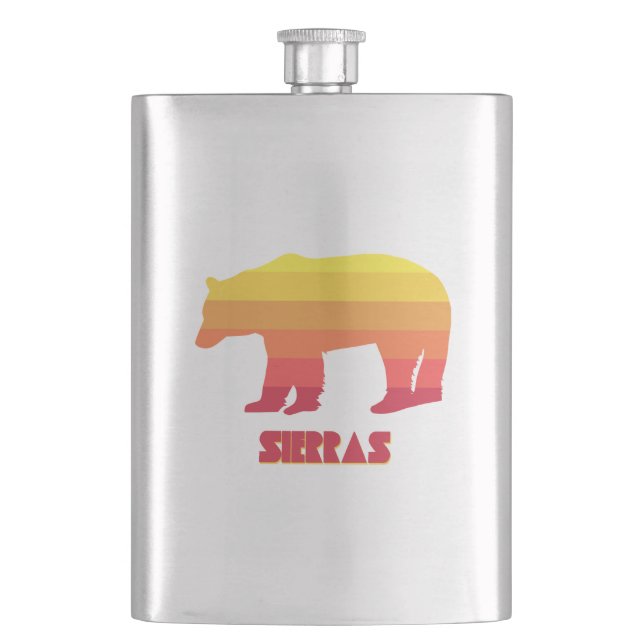 Sierras Bear Hip Flask (Front)
