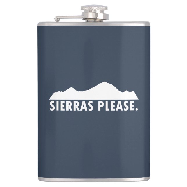 Sierras Please Flask (Front)