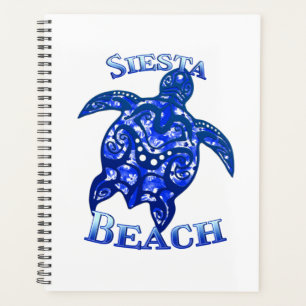 Siesta Beach Florida Vacation Tribal Turtle Planner