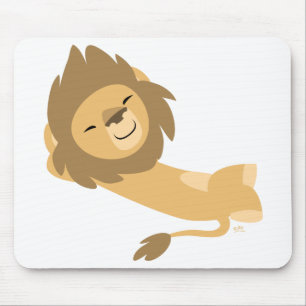 Siesta Cartoon Lion mousepad