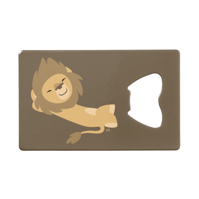 Siesta! Cute Cartoon Lion (Front (Horizontal))