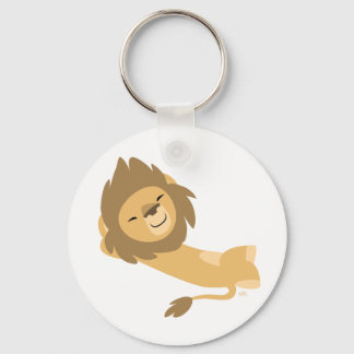 Siesta! Cute Cartoon Lion Key Ring