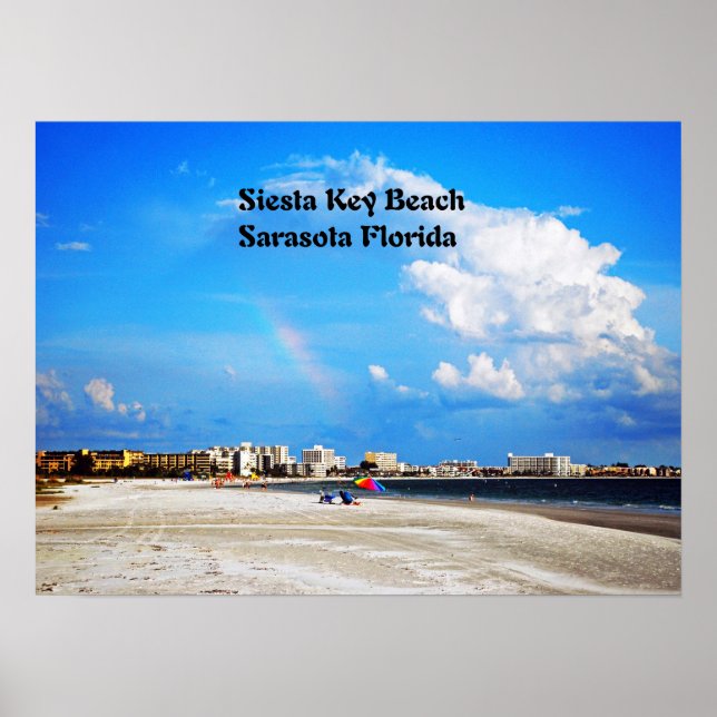 Siesta Key  Beach Poster (Front)