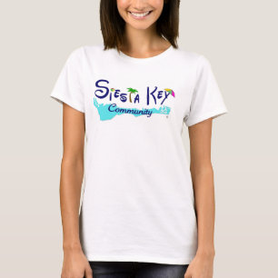 Siesta Key Community basic ladies t T-Shirt