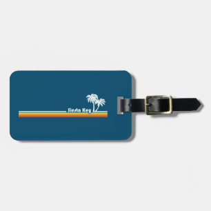 Siesta Key Florida Luggage Tag
