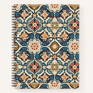 Siesta Key in Festive Print Notebook