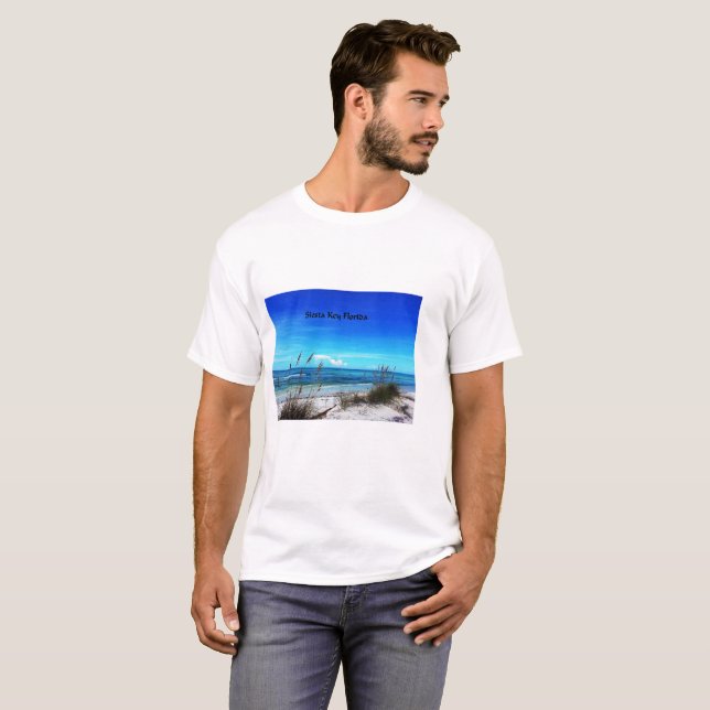 Siesta Key Men's Tee Shirt (Front Full)