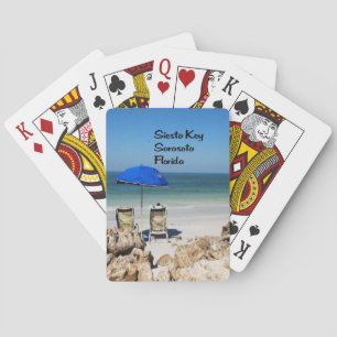 Siesta Key Sarasota Florida Playing Cards