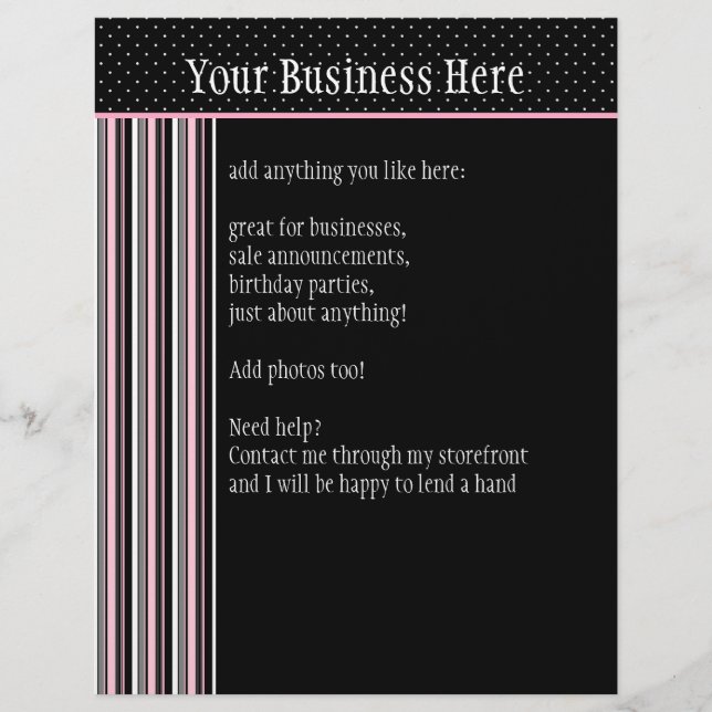 Siesta Motel Flyer (Front)