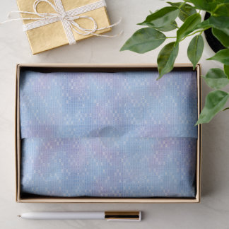 Sieve of Eratosthenes Light Blue Tissue Paper