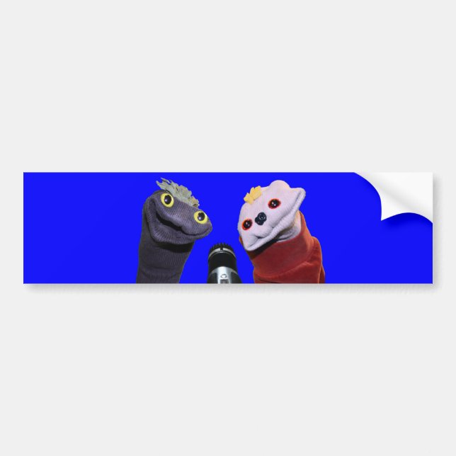 Sifl and Olly Mic Bumper Sticker (Front)