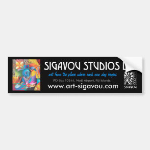 SIGAVOU STUDIOS BUMPER STICKER