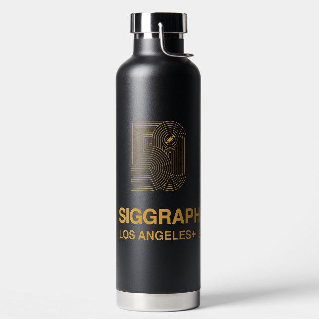 SIGGRAPH 2023 Copper Water Bottle (Left)