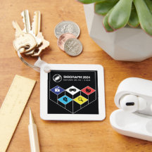 SIGGRAPH Metal Key Chain