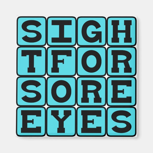 Sight For Sore Eyes, Relieving Presence Magnet (Front)