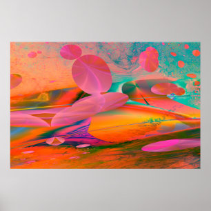 Sight Seeing Fractal Poster