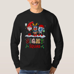 Sight Squad Gnome Reindeer Santa Christmas Optomet T-Shirt