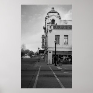 Sights along Route 66 Coleman Theater  Poster