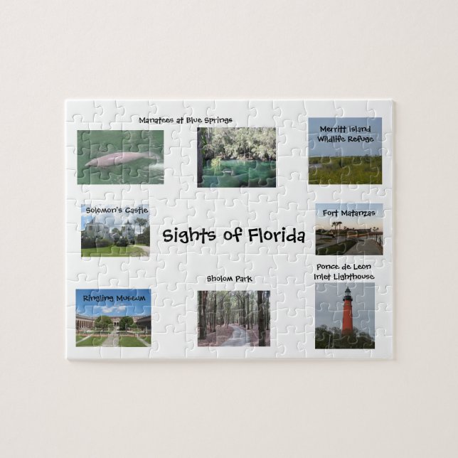 Sights of Florida Puzzle (Horizontal)
