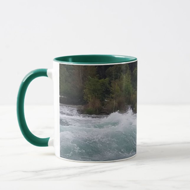 Sightseeing at Niagara Falls Mug (Left)
