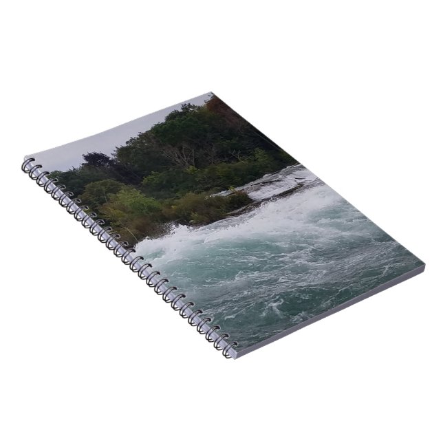 Sightseeing at Niagara Falls Spiral Notebook (Right Side)
