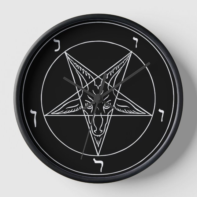 Sigil of Baphomet Clock (Front)