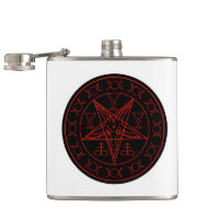 Sigil of Baphomet triple moon and sigil of lucifer