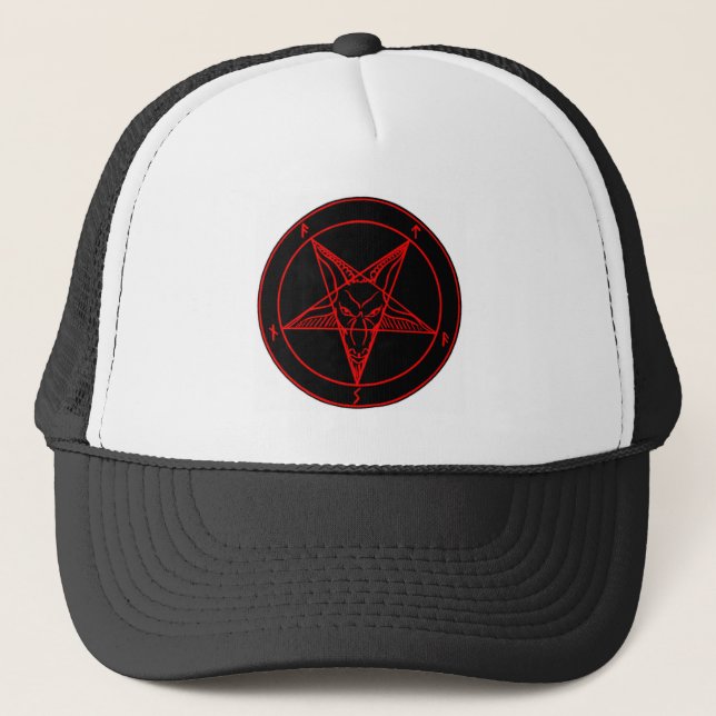 SIGIL of BAPHOMET Trucker Hat (Front)