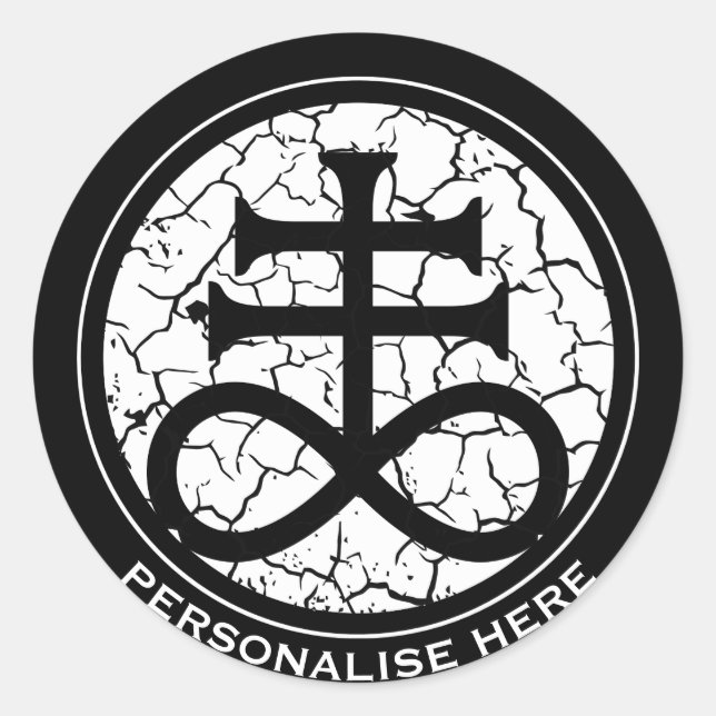 Sigil of Leviathan Classic Round Sticker (Front)