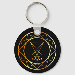 Sigil of Lucifer Key Ring